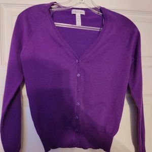 Purple Long Sleeve Sweater size L